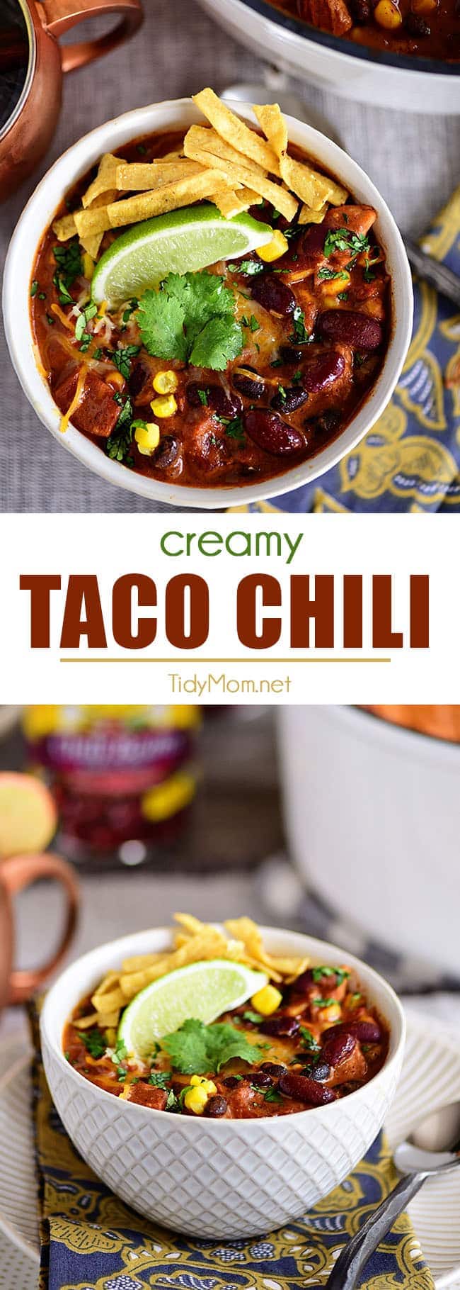 Creamy Taco Chili | TidyMom®