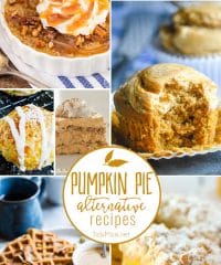 Fall is calling your name with these Pumpkin Pie Alternative Recipes! Dare I say they might even be better than pumpkin pie and you don't need to make a crust!  Grab a fork and dig in at TidyMom.net