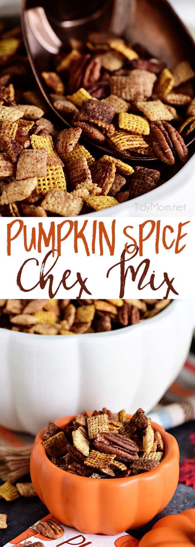Pumpkin Spice Chex Mix Is Party Perfect | TidyMom®