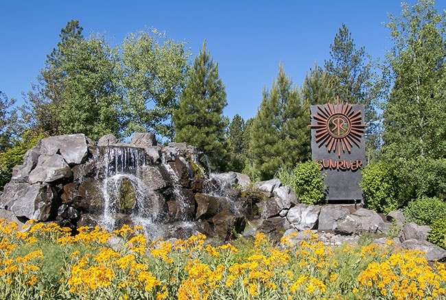 Sunriver Resort (Entrance) in Central Oregon should be on your travel bucket list! Be prepared to fall in love! Details at TidyMom.net