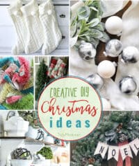 Creative DIY Christmas Ideas for your home at TidyMom.net
