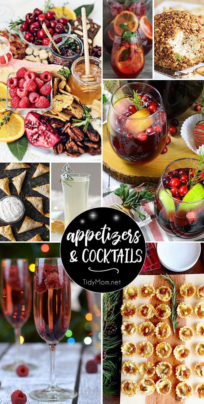 Easy Party Appetizers And Cocktails Your Guests Will Love TidyMom