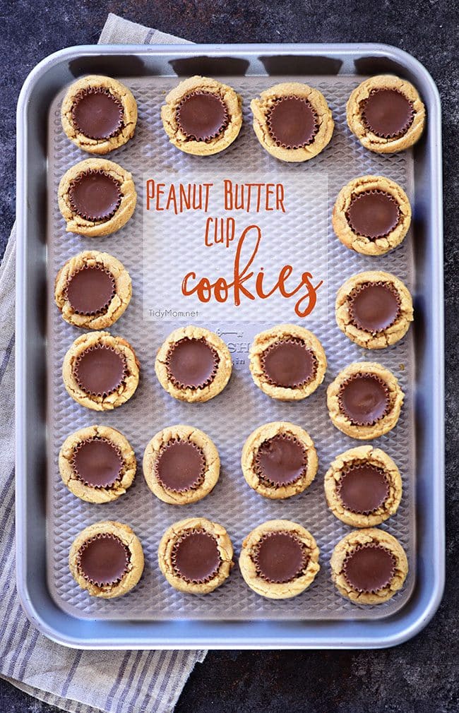 Peanut Butter Cup Cookies {VIDEO}