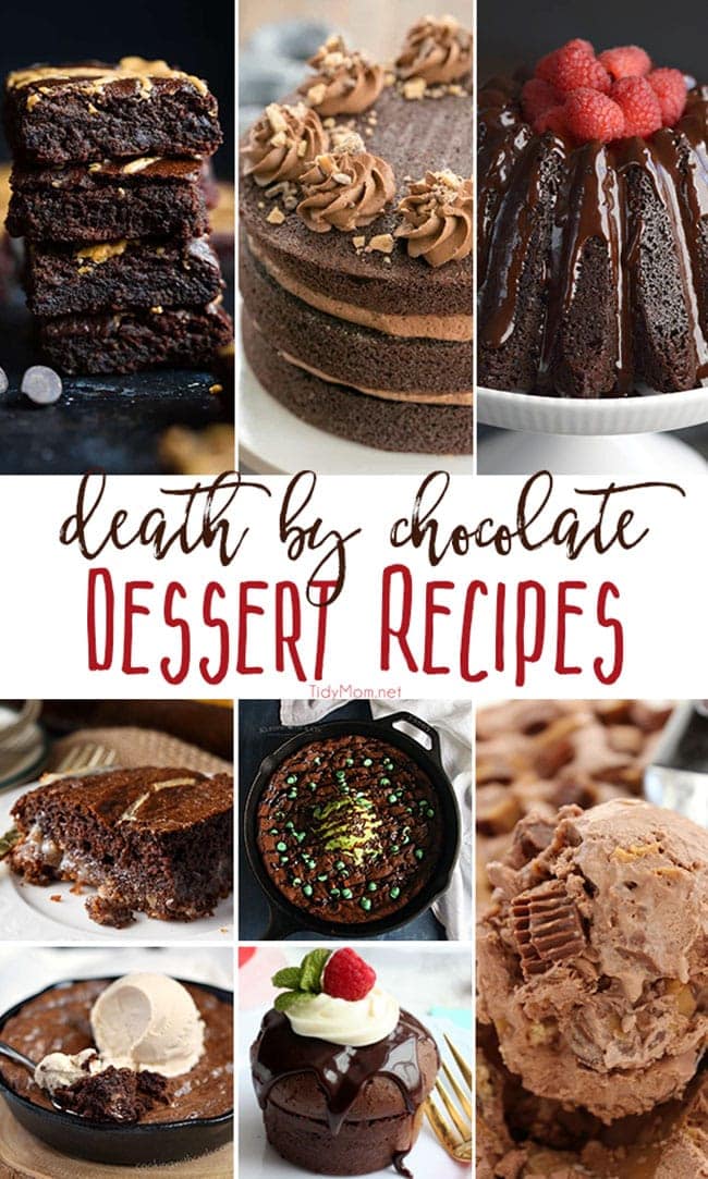 Death By Chocolate Dessert Recipes You Must Make | TidyMom®