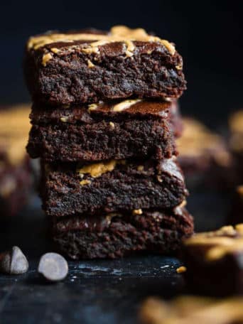 Death By Chocolate feature: brownies image via: FoodFaithFitness.com