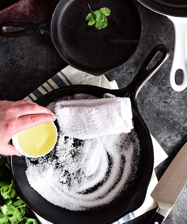 How To Clean A Cast Iron Skillet And Have It For A Lifetime Tidymom®