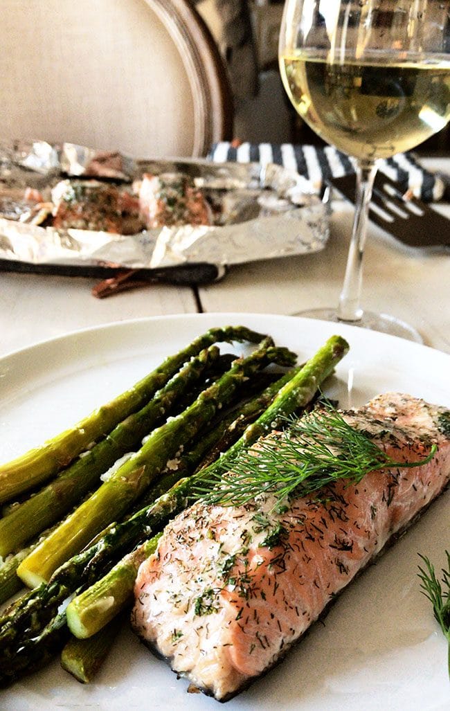 lemon dill salmon