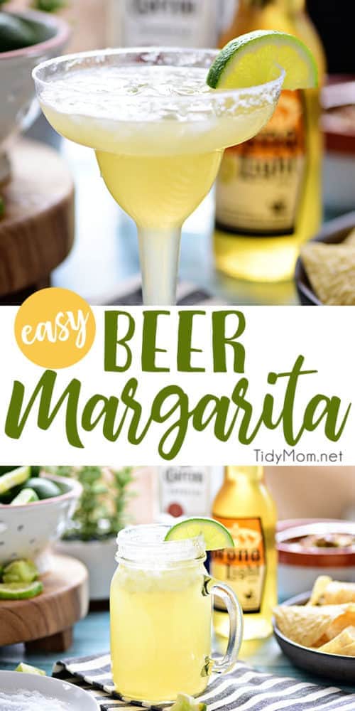 easy margarita recipe limeade beer tequila water