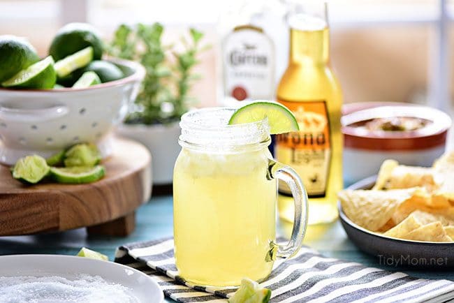 This easy recipe for a Beer Margarita has only 3 ingredients and is dripping with Mexican flavors. 