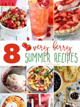 It’s berry season at the farmers market. If you’re anything like me, you end up leaving with way too many berries and not enough berry recipes. This week I have all your problems solved with very berry summer recipes perfect for any occasion.
