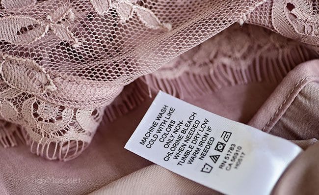 Laundry Hacks: Read care labels