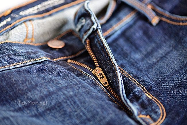 Laundry Hacks: close zippers and buttons