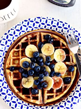 The Secrets you need to know for making PERFECT WAFFLES at home. Get all the details at TidyMom.net