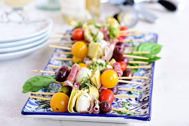 Antipasto Skewers