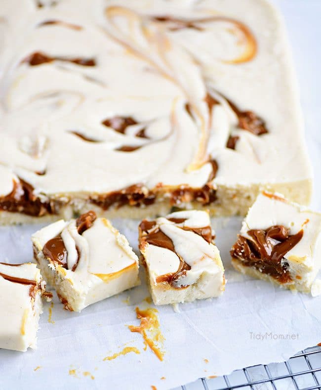 Baileys Fudge has swirls of sweet caramel.