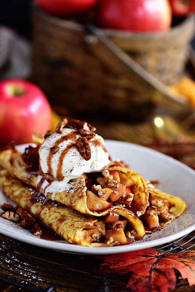 Apple Pie Dessert Crepes Recipe | TidyMom®