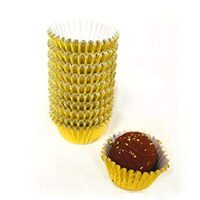 Gold Paper Candy Cups 