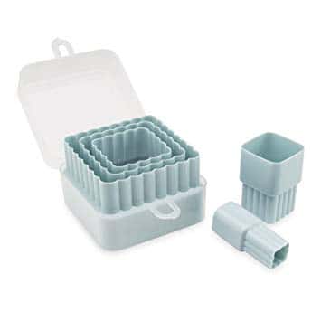 Square Scalloped Cookie Cutters