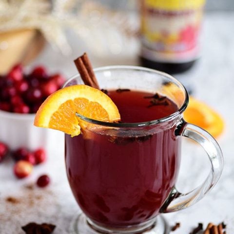 Holiday Cranberry Mulled Ale