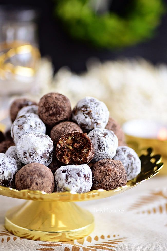 Easy Holiday Rum Balls Recipe  TidyMom®