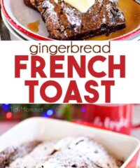 Gingerbread French Toast collage image