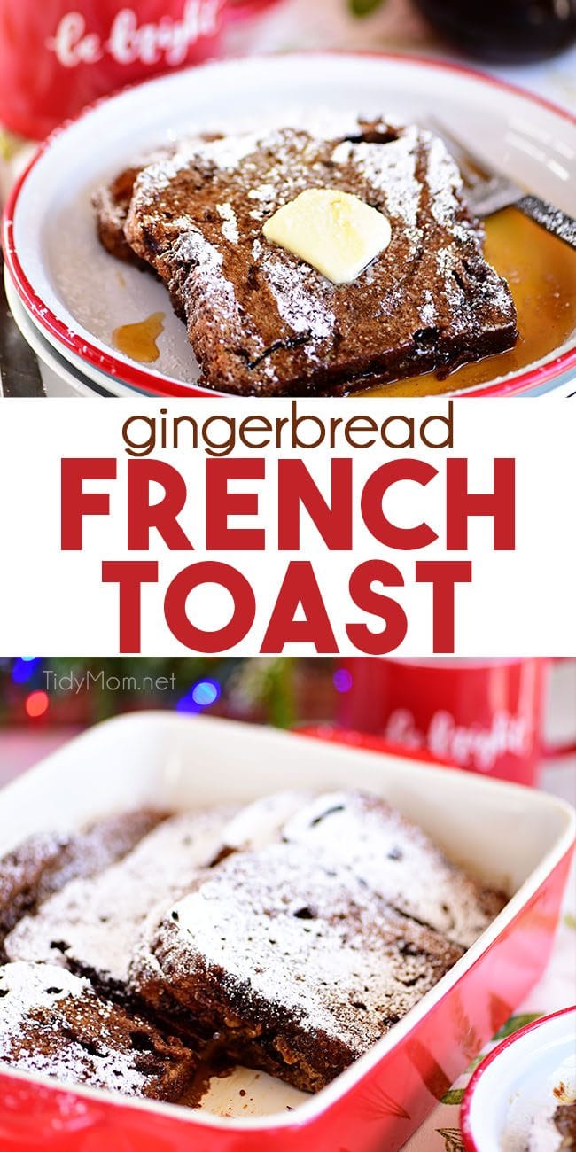 Gingerbread French Toast collage image