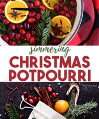 Simmering Christmas Potpourri photo collage