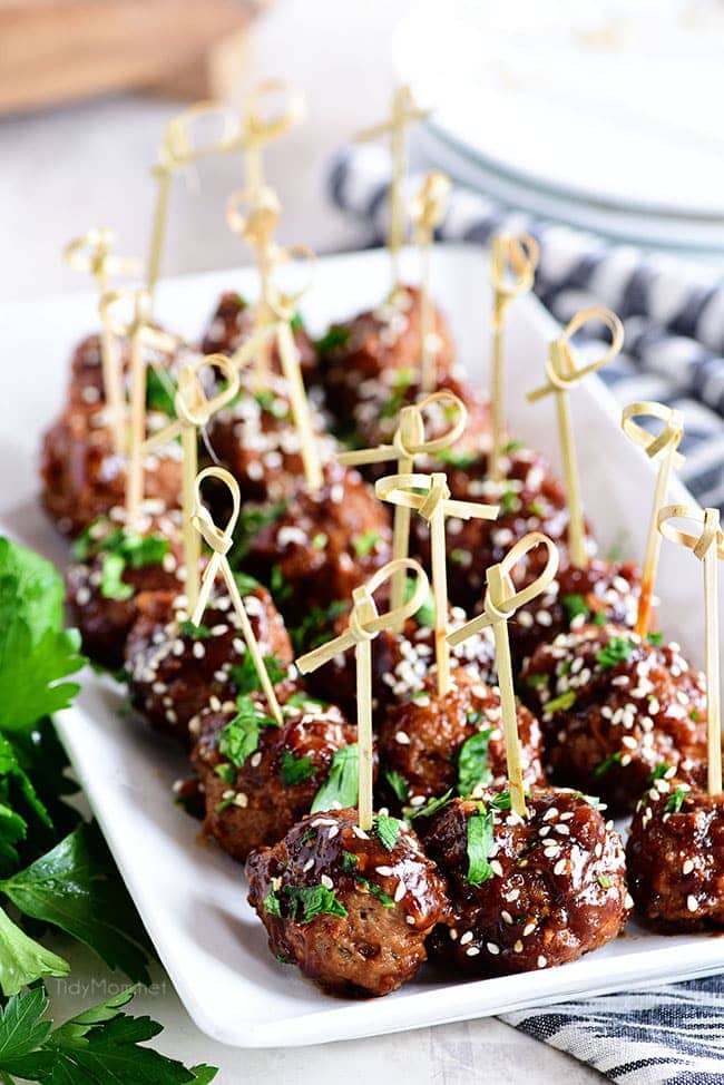 Sweet and Tangy Asian Meatballs With Teriyaki Sauce | TidyMom®