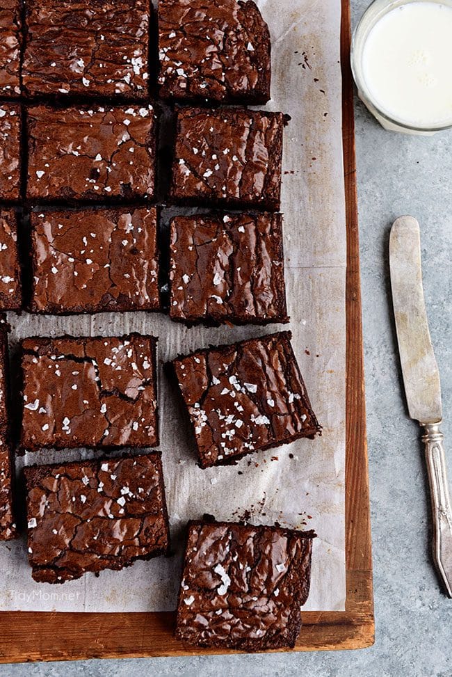 the best brownies cut up