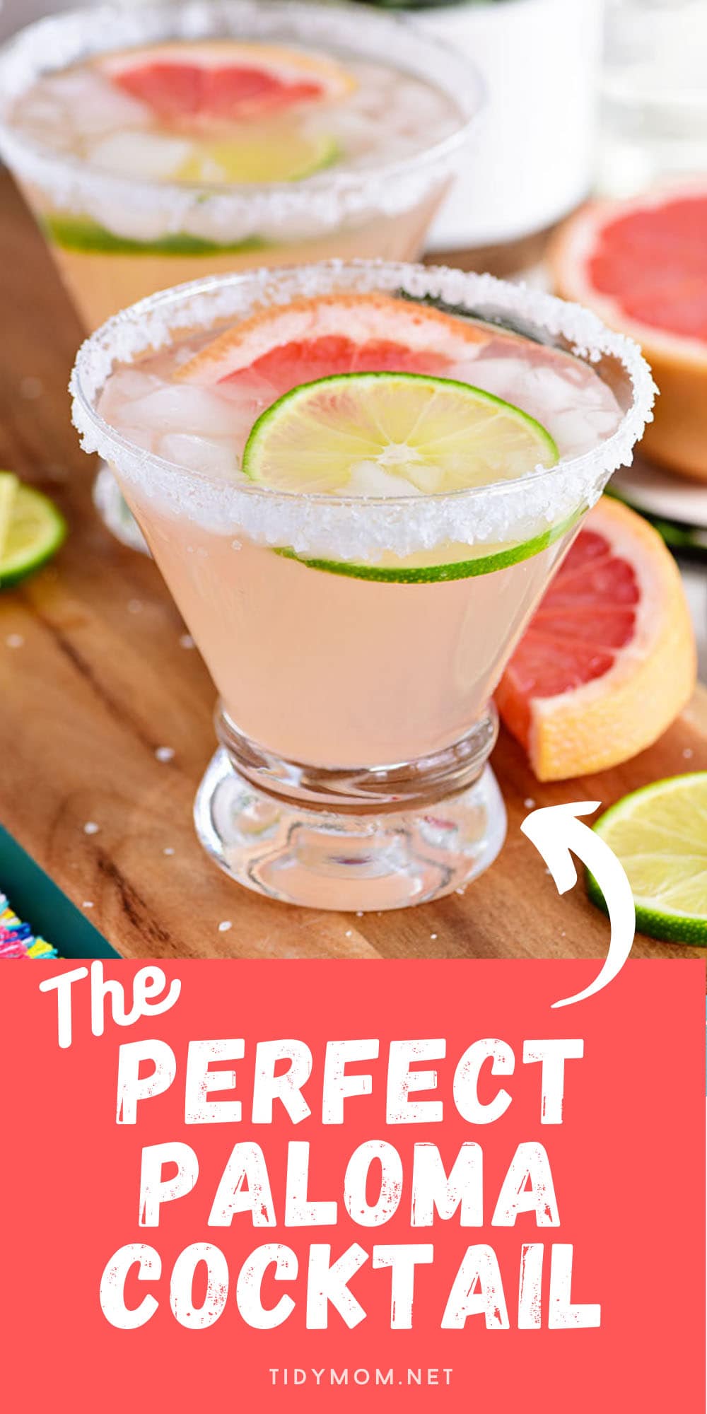 The Perfect Paloma Cocktail Recipe - TidyMom®