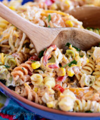 Easy Taco Pasta Salad is a family favorite