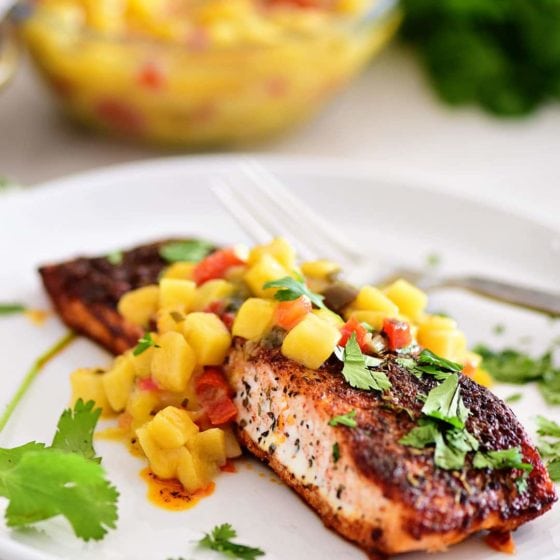 Blackened Salmon Fillets On The Grill - TidyMom®