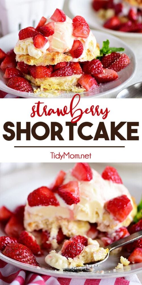 Easy Strawberry Shortcake - TidyMom®