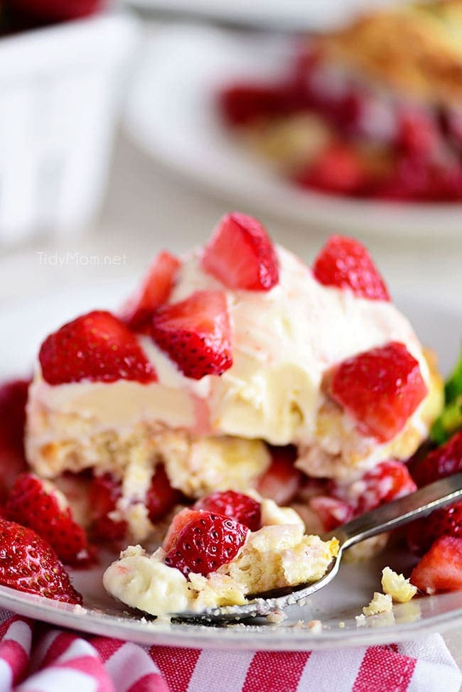 Easy Strawberry Shortcake - TidyMom®