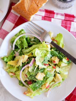restaurant style Italian House Salad