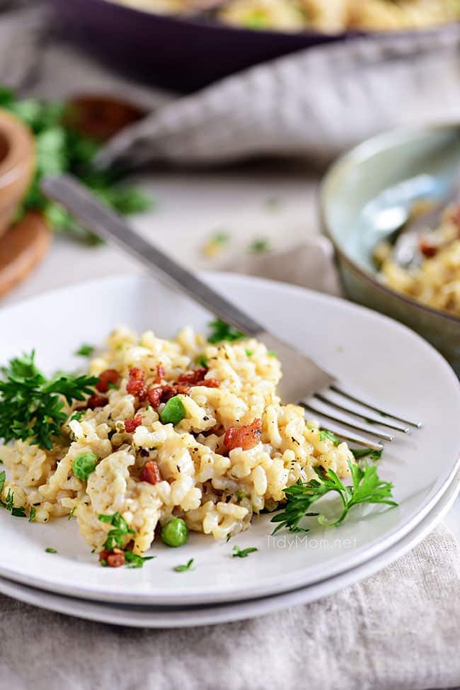 Easy Baked Parmesan Risotto Recipe TidyMom®