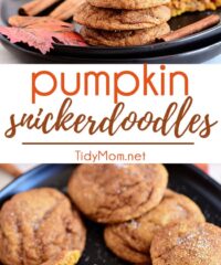 Pumpkin Snickerdoodles photo collage