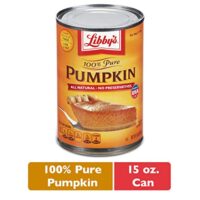 100% Pure Canned Pumpkin Puree, 15 oz. Can