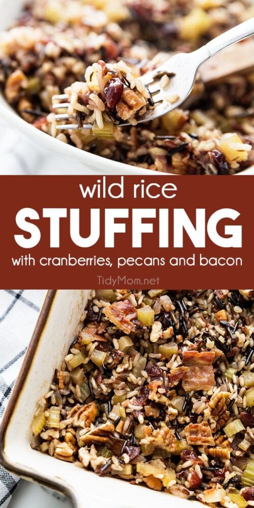 Wild Rice Stuffing recipe