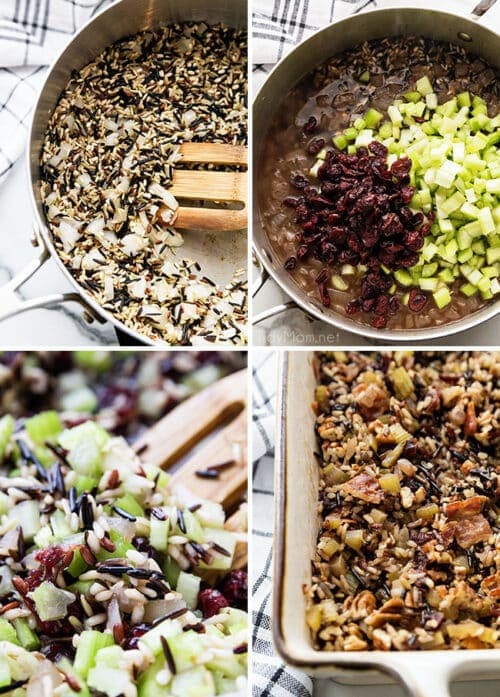 Wild Rice Stuffing recipe