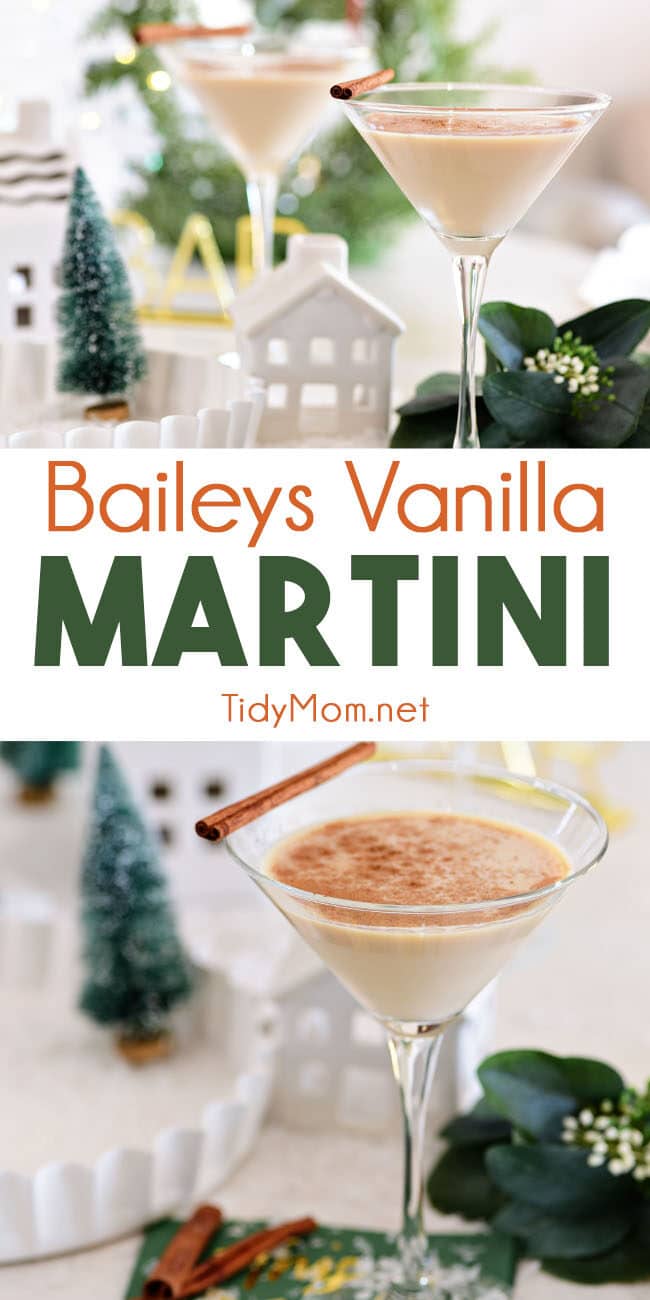 Baileys Martini with a Vanilla Twist TidyMom®