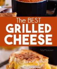 The BEST Grilled Cheese Sandwich photo collage