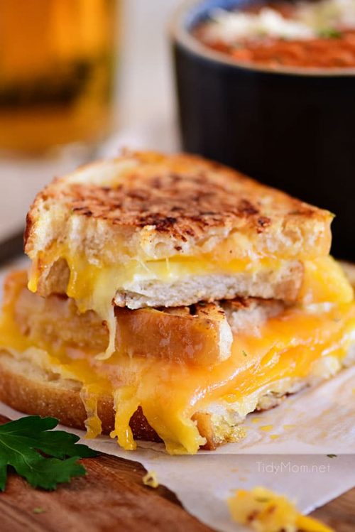 The Best Grilled Cheese Sandwich - TidyMom®