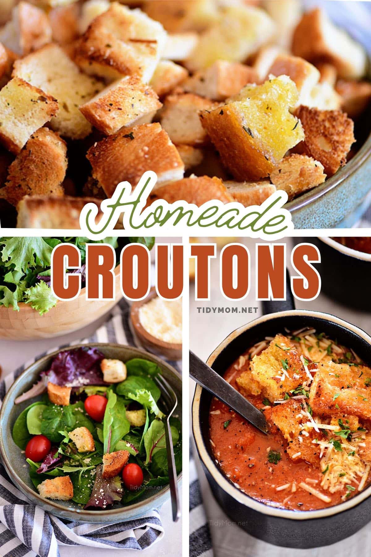 Homemade Croutons TidyMom   Homemade Croutons Pin2 