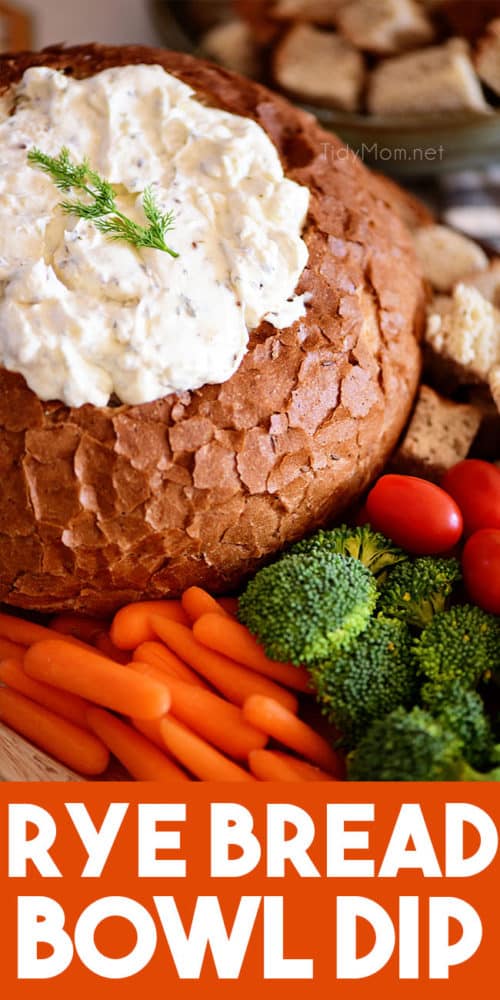 Rye Bread Bowl Dip TidyMom®