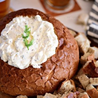 Rye Bread Bowl Dip - TidyMom®