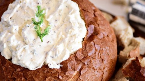 Rye Bread Bowl Dip