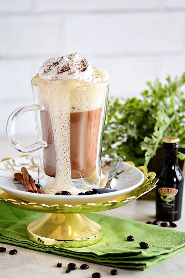 Creamy Bailey's Irish Coffee Cocktail - TidyMom®