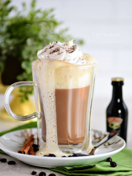Creamy Bailey's Irish Coffee Cocktail