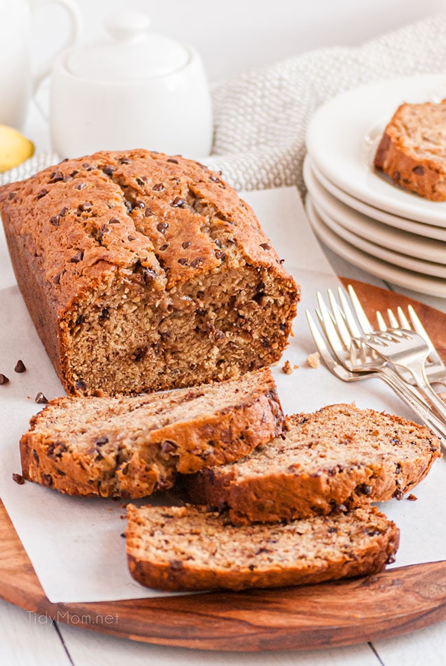 Chocolate Chip Banana Bread Recipe